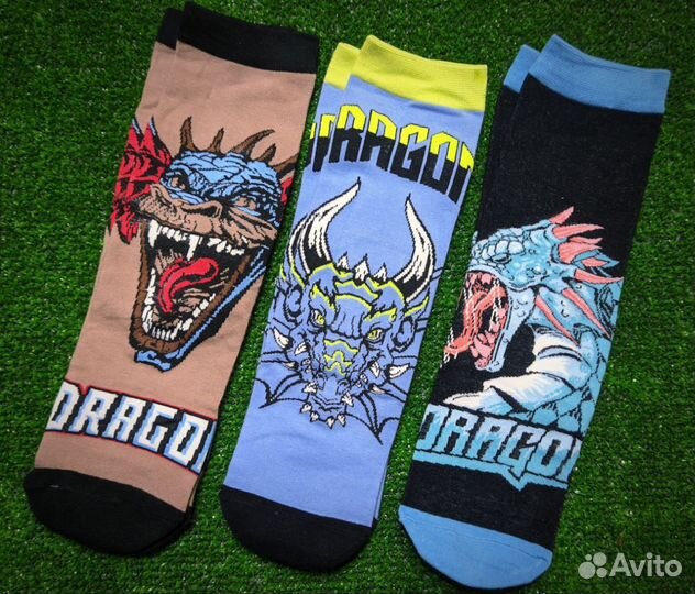 Носки новогодние мужские