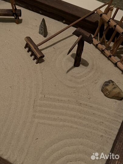 Настольный японский сад камней