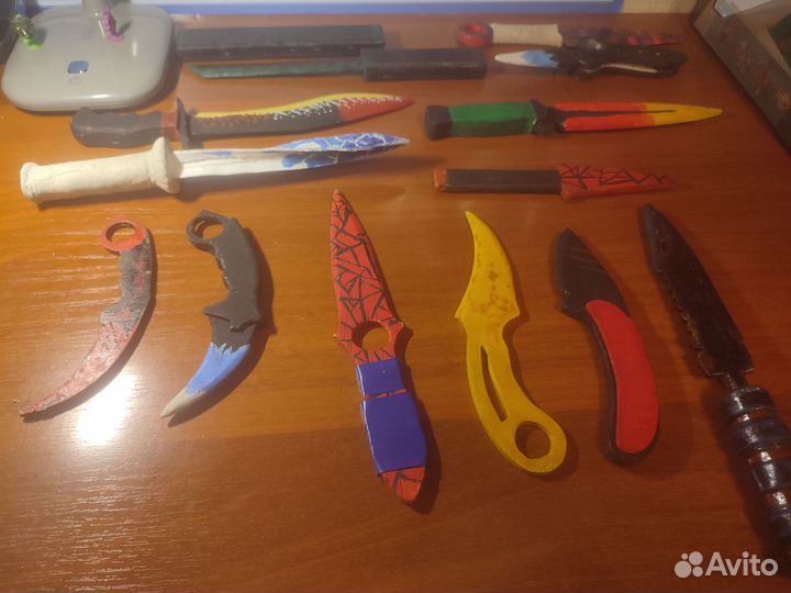 Деревянные ножи из standoff 2