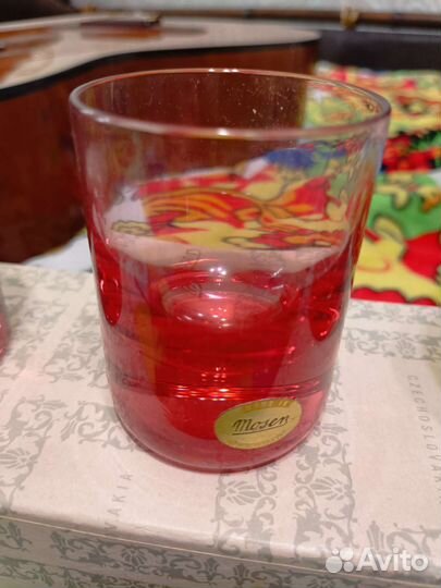 Стопки Moser Чехословакия в отличном состоянии