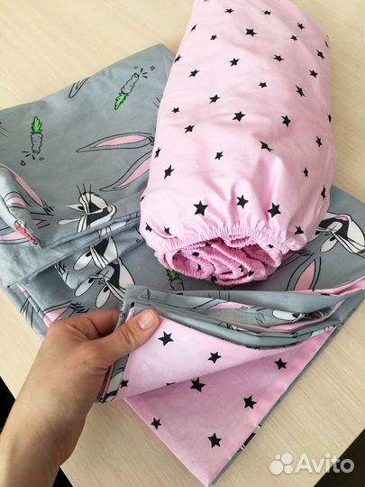 Детское постельное белье новое