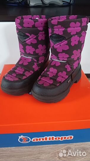 Сапоги зимние на девочку Antilopa 29