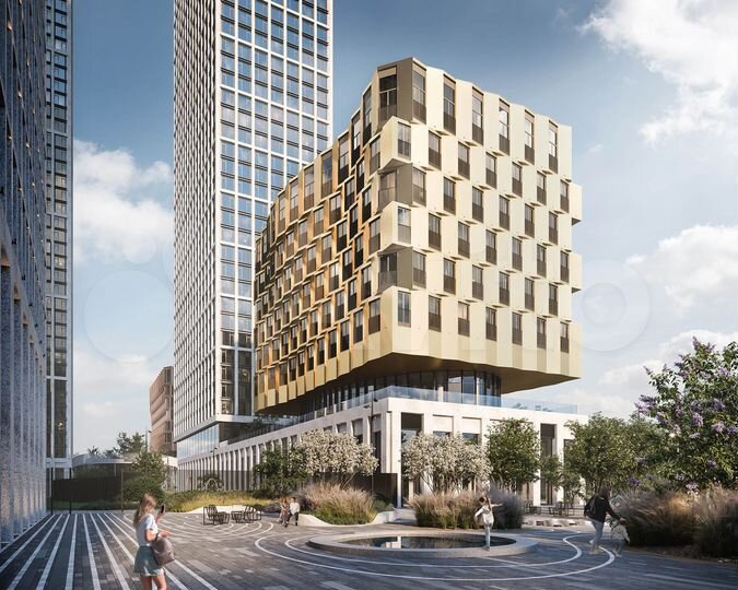 1-к. квартира, 43,8 м², 16/55 эт.