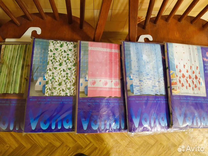 Шторки в ванную комнату