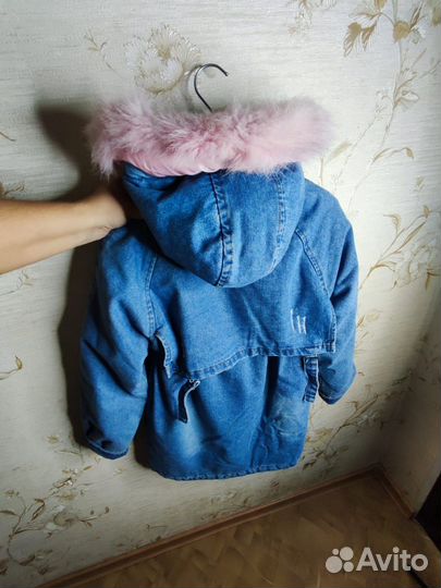 Куртка зимняя подростковая рост164, на меху