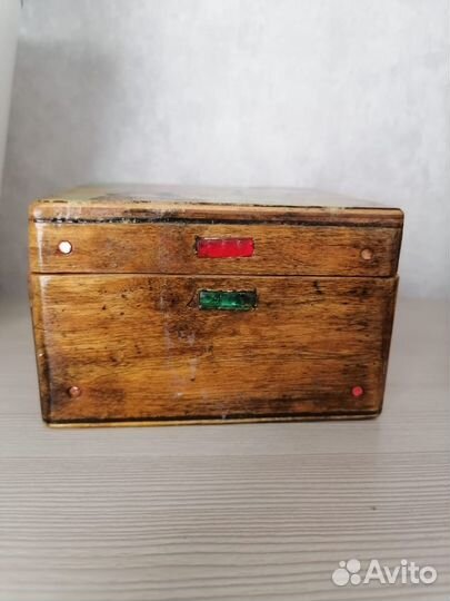 Шкатулка деревянная СССР