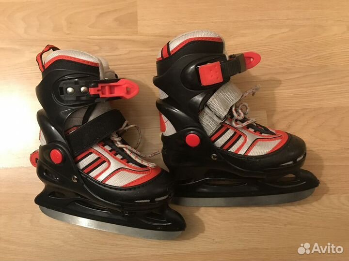 Коньки раздвижные ASE-sport для детей от 2-3 лет