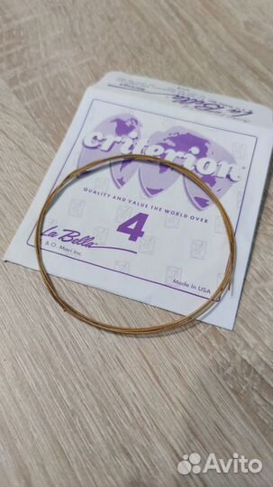 Нейлоновые струны для акустической гитары La bella