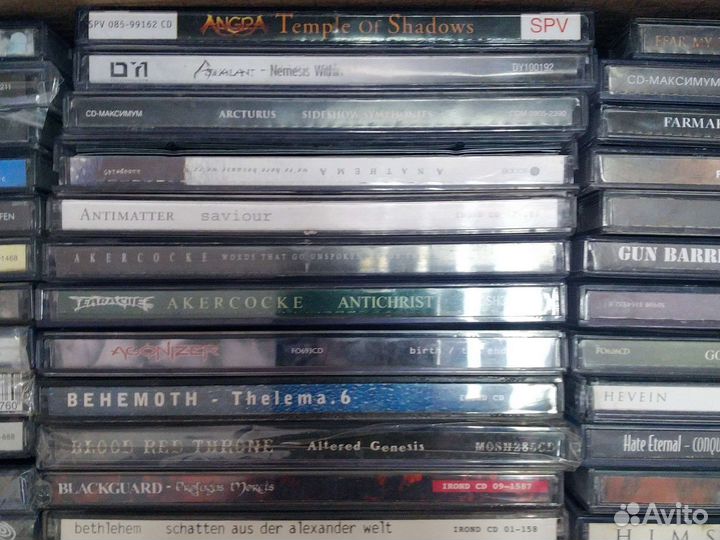 Продаю cd рок, металл лицензия