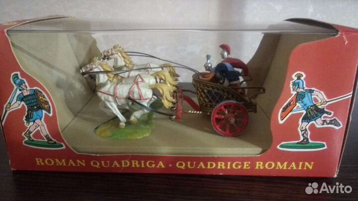 Римская квадрига Elastolin