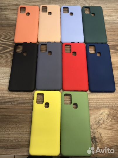 Чехлы силиконовые samsung A21s