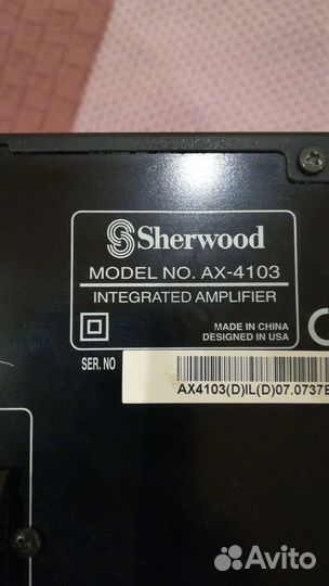 Интегральный стерео усилитель Sherwood AX-4103
