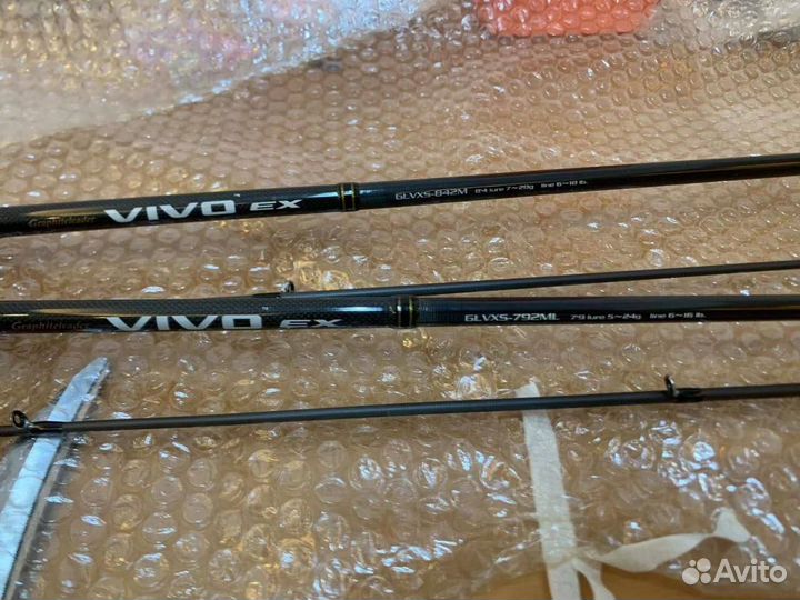 Спиннинги Graphiteleader, Evergreen Orion, Daiwa E