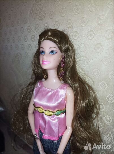 Украшения - серьги для Кукол Барби и других