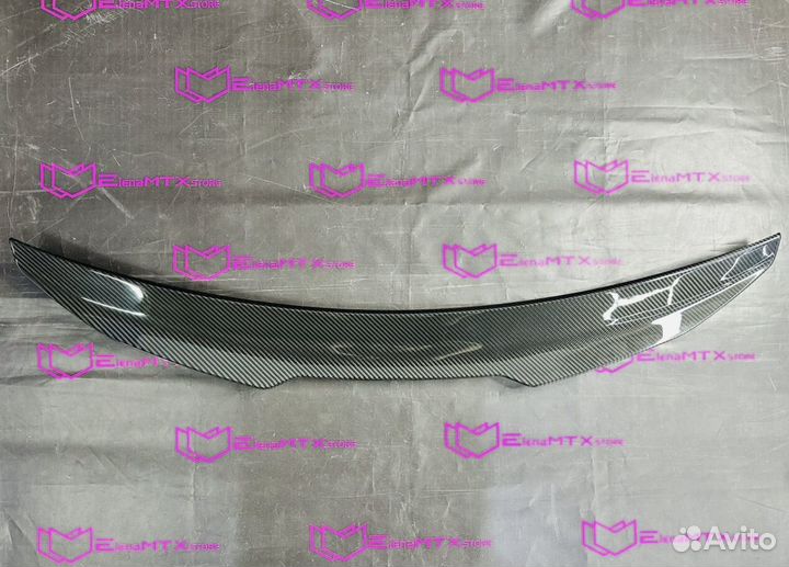 Спойлер Audi A5 B9 купе, PSM стиль сухой карбон