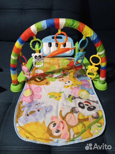 Музыкальный развивающий коврик