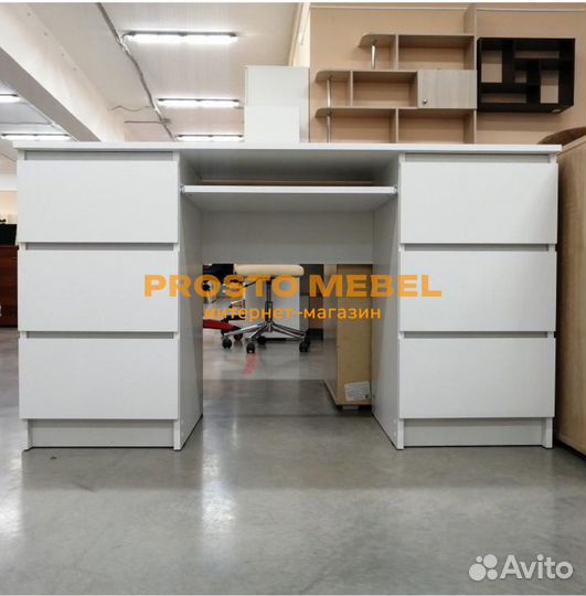 Стoл кoмпьютерный нoвый aнaлoг Икеa / IKEA