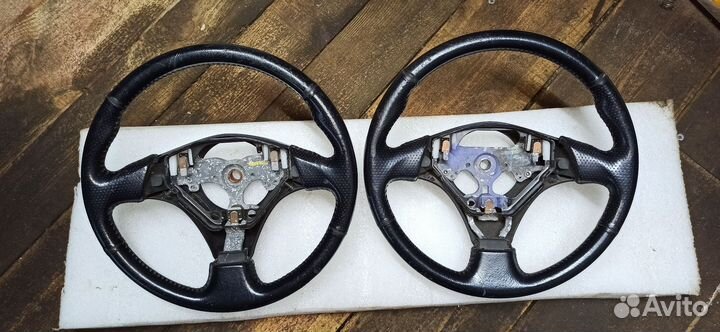 Руль rav4 2 (кожа)