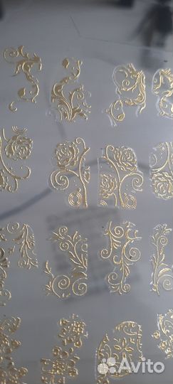 Наклейки/ декор для ногтей 108 штук