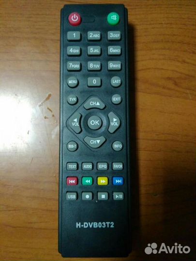 Пульт Hyundai/Supra/D-color для приемника DVB-T2