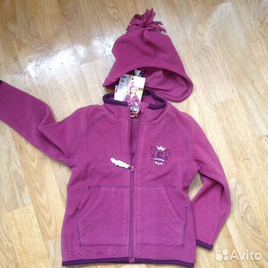 Комплект из флиса для девочки новый (Германия)