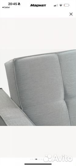 Диван IKEA аскеста бу