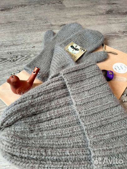 Комплект из пуха норки