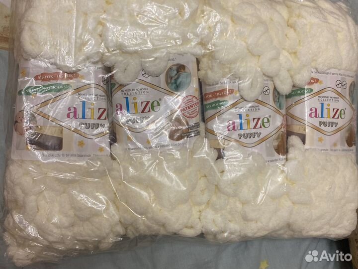 Пряжа alize puffy