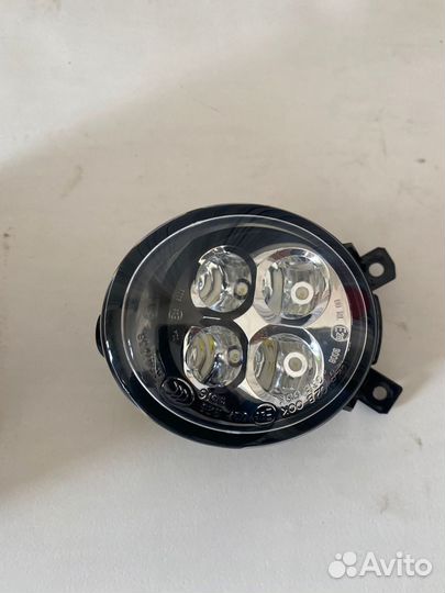 Фара противотуманная led skoda fabia rs vag 5j0941