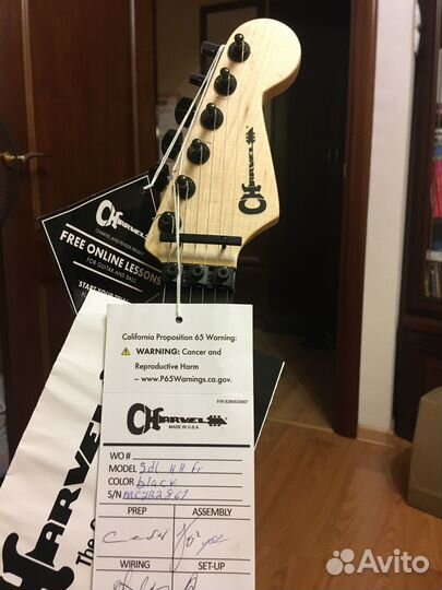 Charvel Pro-Mod San Dimas Style 1 HH FR E Black