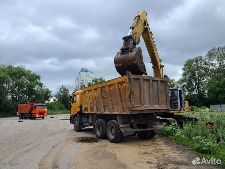 Вывоз грунта, земли