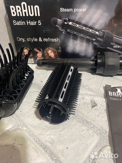 Фен-щетка Braun Satin Hair 5 AS530 MN черный