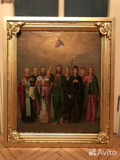 «Иоанн Креститель со Святыми» XIX век