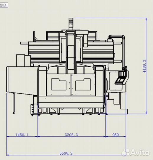 Портальный обрабатывающий центр с чпу LM-3022