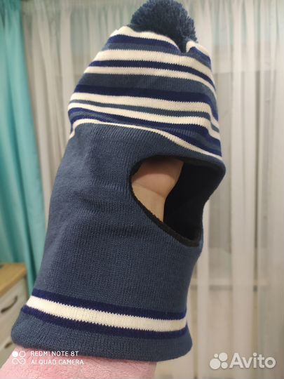 Шапка-шлем новая