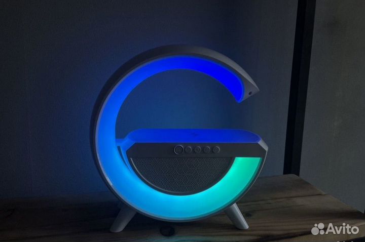 Ночник + колонка + беспроводная зарядка