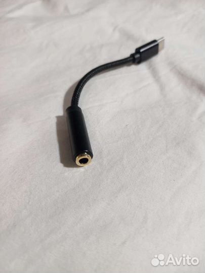 Переходник с type-c на jack 3.5