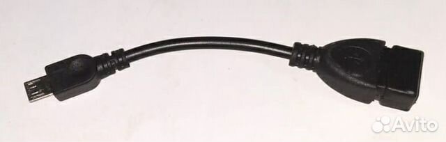 Кабель OTG microUSB новый