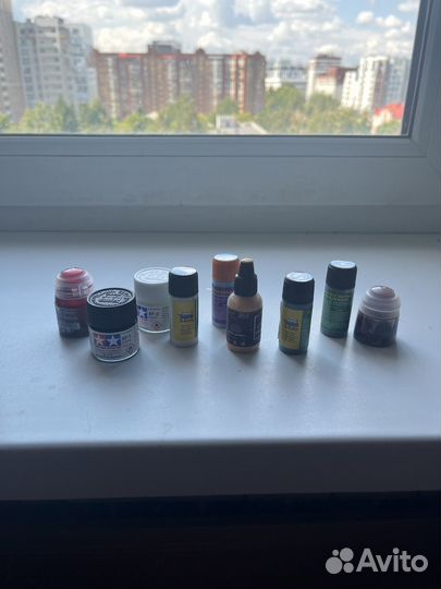 Краски для моделей