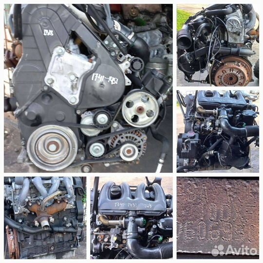 Двигатель в сборе Peugeot (M59) рест. WJY-DW8B