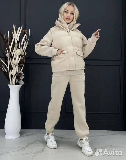 Костюм тройка теплый