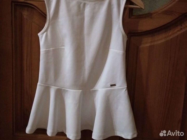 Блузка с баской