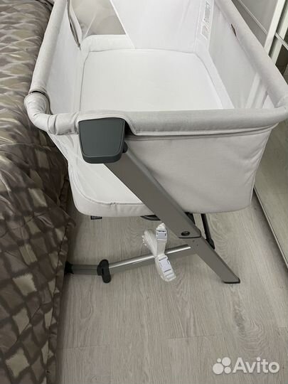 Кровать детская приставная Accanto Nuovita+матрас