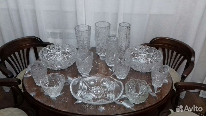 Хрустальные вазы