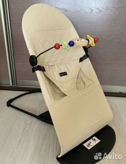 Шезлонг для новорожденных бу