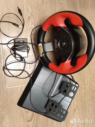Руль и педали LogitechFormulaForce GP RacingWhee