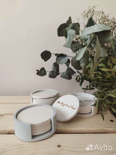 Подарочный набор декора из гипса