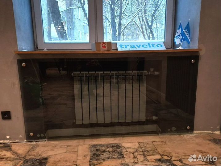 Стеклянные ограждения лестниц