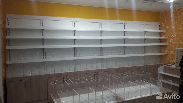 Стеллажи для магазинов (кондитерские изделия)