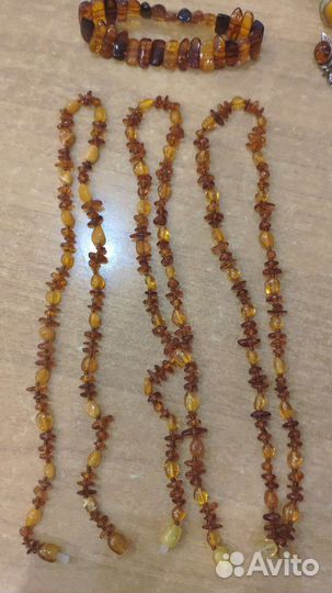 Изделия из янтаря и серебра с янтарем